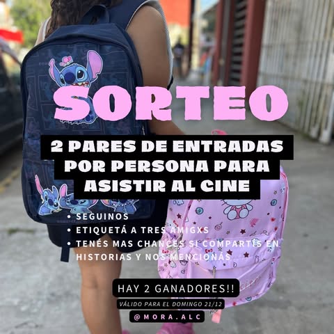 Imagen de SORTEO!! 🏅Gánate un par de entradas para vos y tu amichi