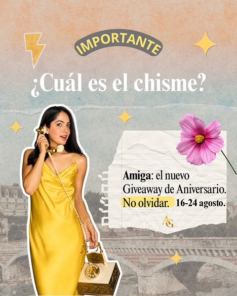 Imagen de 🎉GIVEAWAY 3ER ANIVERSARIO
AYAG🎉
¡Cumplimos 3 años y 