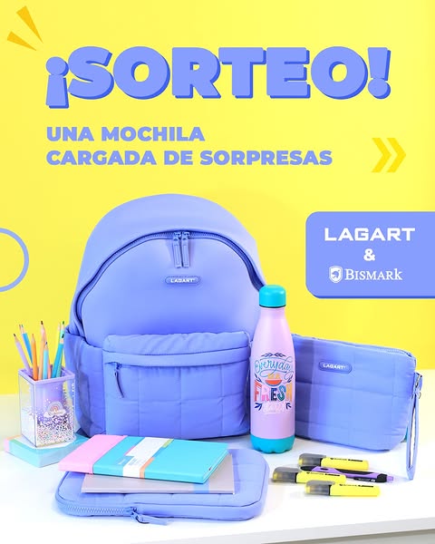 Imagen de ✨ ¡SORTEO LAGART x BISMARK! ✨

En colaboración con nue