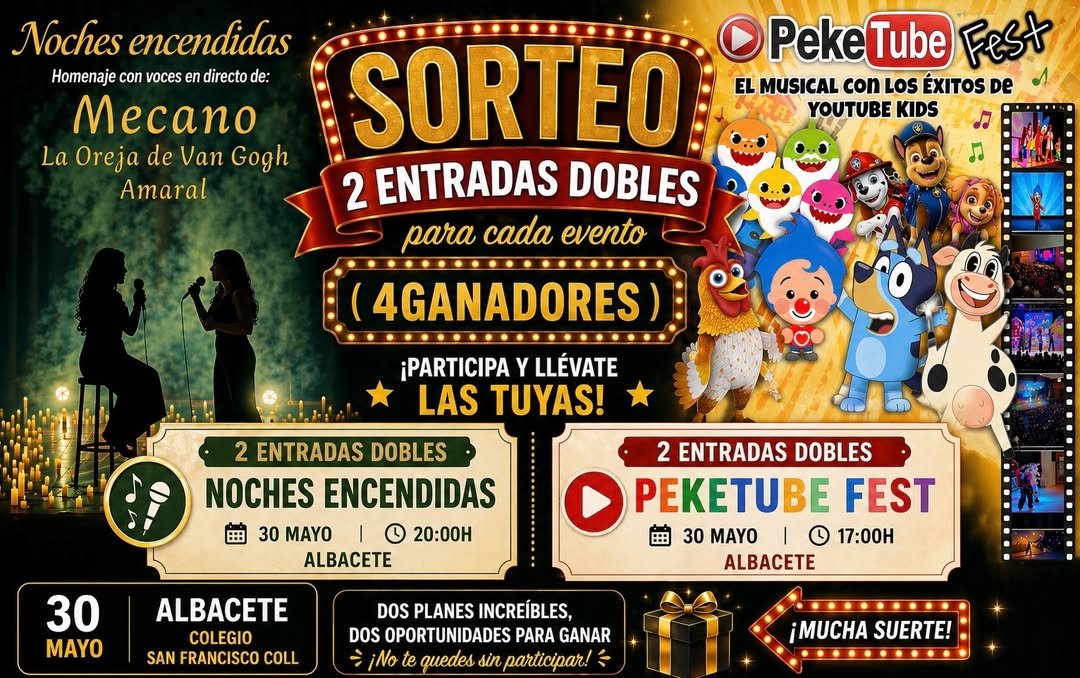 Imagen de 🎟️ SORTEO 🎟️

🕺🏻 Nos unimos a @eventosdiverf