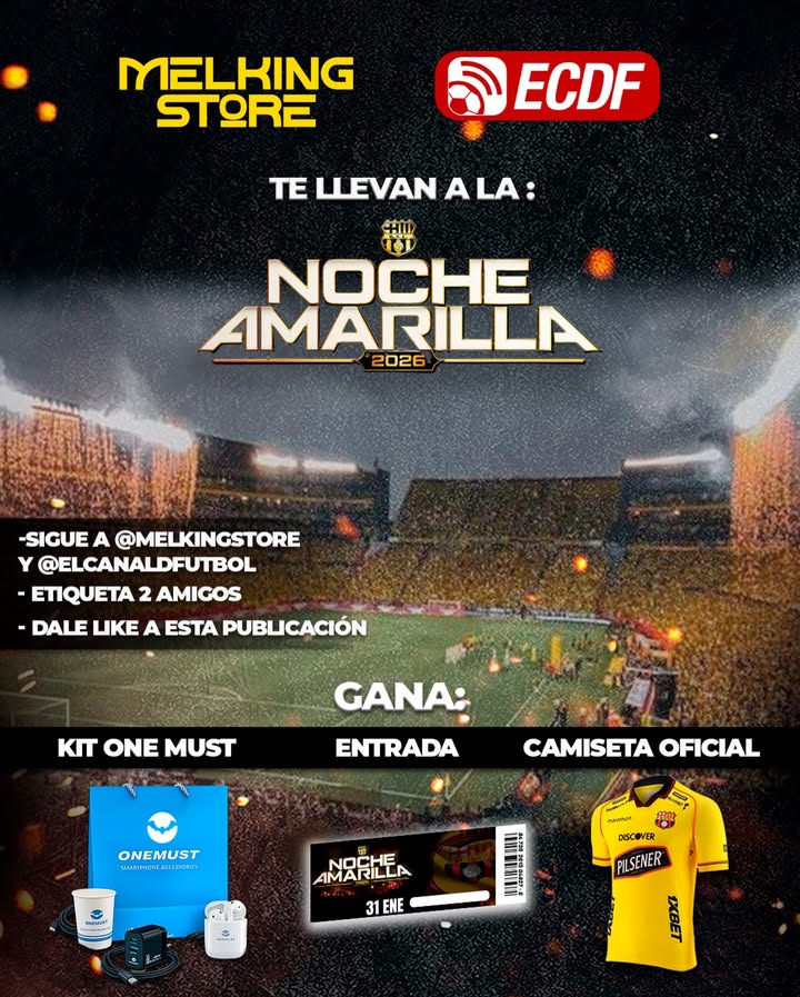Imagen de 🔥⚽ ¡LA NOCHE AMARILLA 2026 TE ESPERA! 💛🖤

Melkin