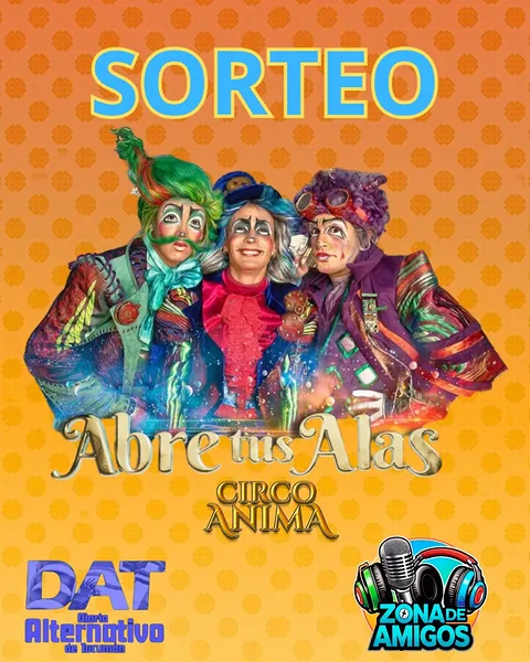 Imagen de 🎪 QUEREMOS QUE VIVAS LA MAGIA 🪄 DE ABRE TUS ALAS 🎪
