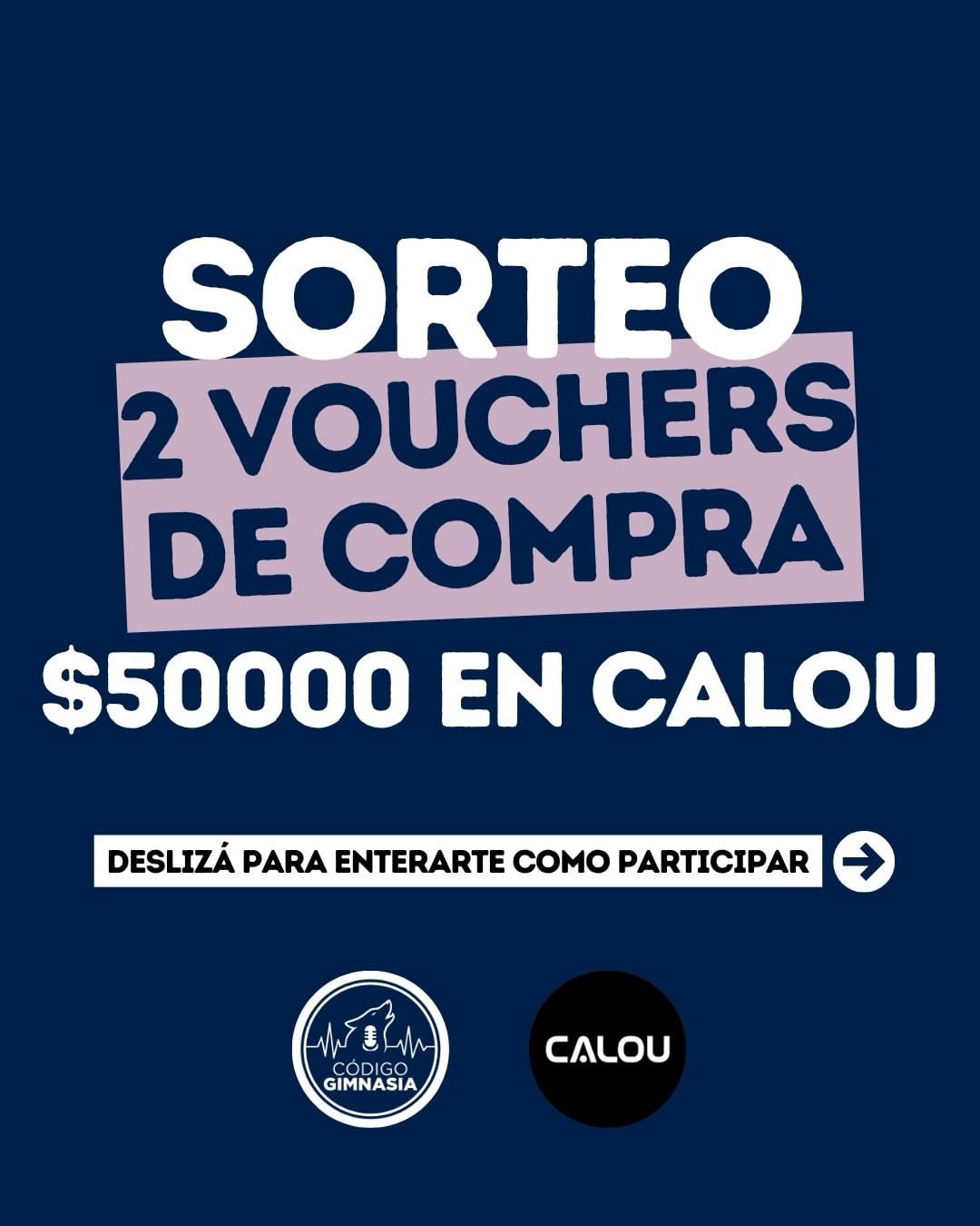 Imagen de 🚨 SORTEO 🚨
¡Tenemos 2 vouchers de $50.000 para usar e