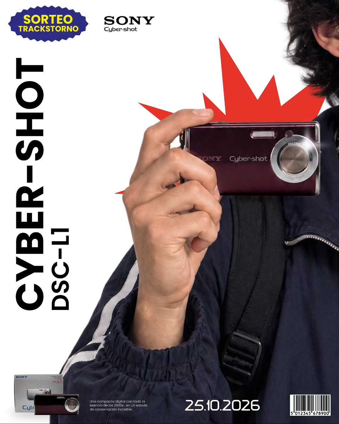 Imagen de 🎁 ¡SORTEO TRACKSTORNO! — SONY CYBER-SHOT DSC-L1 🍷�