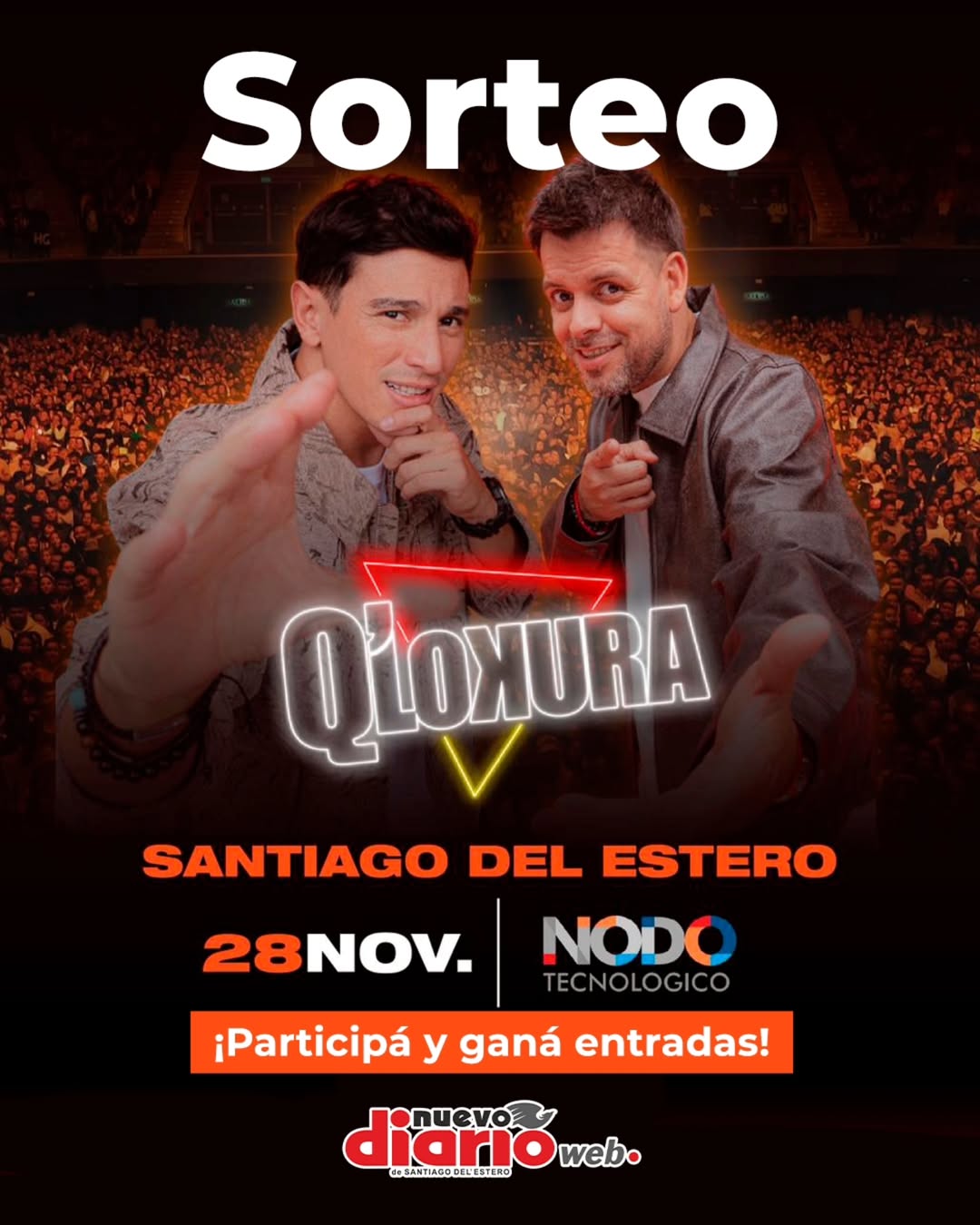 Imagen de 🔥 ¡Viví la fiesta de Q’Lokura con Nuevo Diario!

💃