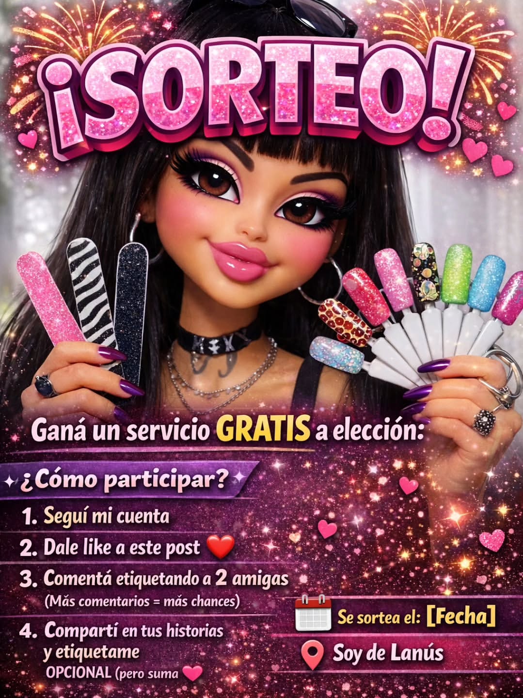 Imagen de SORTEAMOS UN SERVICIO A ELECCIÓN Grátis 🩷 
Seguí los p