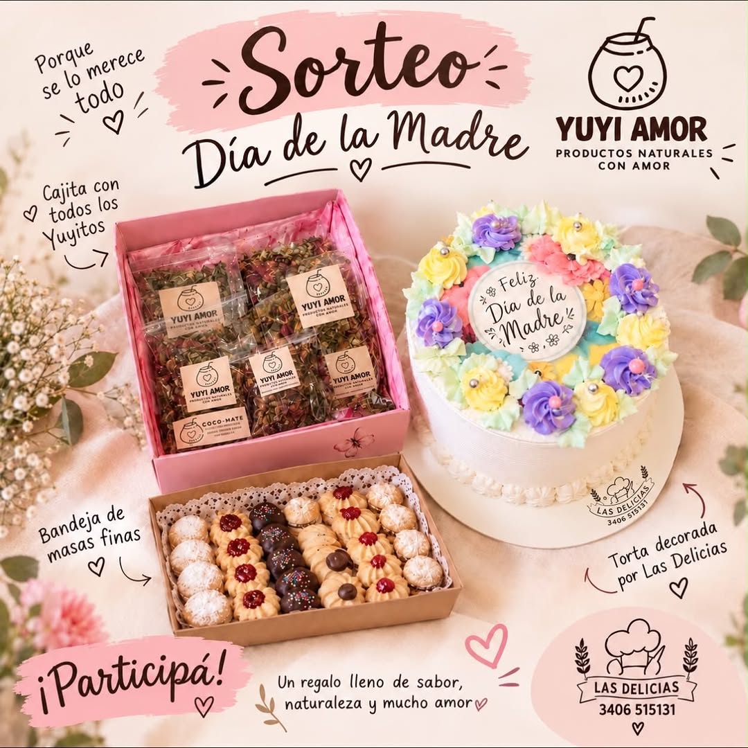 Imagen de 💗🎁 ¡SORTEO ESPECIAL POR EL DÍA DE LA MADRE! 🌸

Po