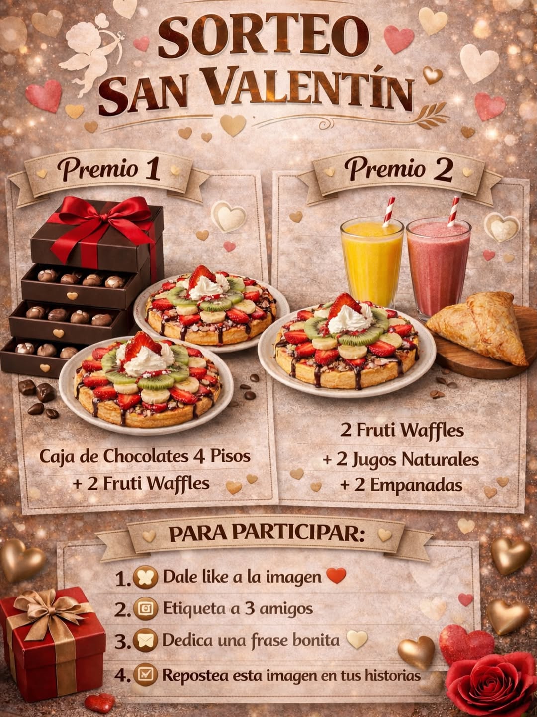 Imagen de 💘 SORTEO SAN VALENTÍN – CAFETERÍA LOS LAGOS 💘
Porq