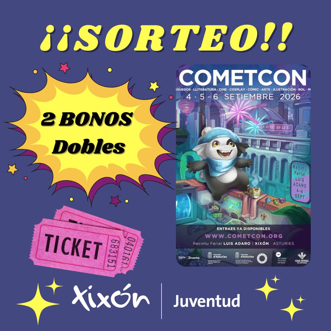 Imagen de 🎉Vuelve la COMETCON a Gijón/Xixón y os traemos este SOR