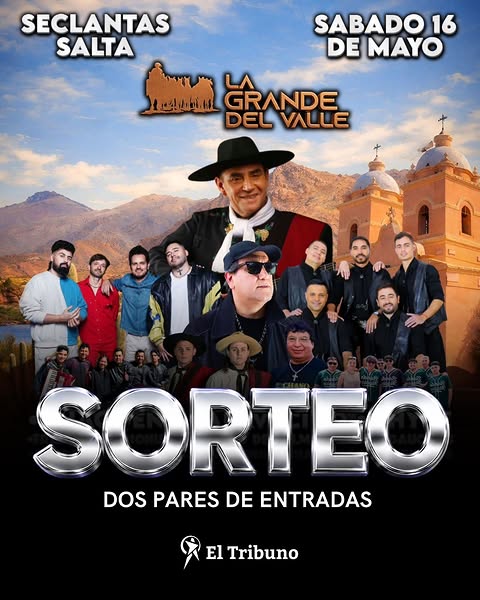 Imagen de 🎉 ¡SORTEO IMPERDIBLE! 🎉

🔥 Este sábado 16 de mayo