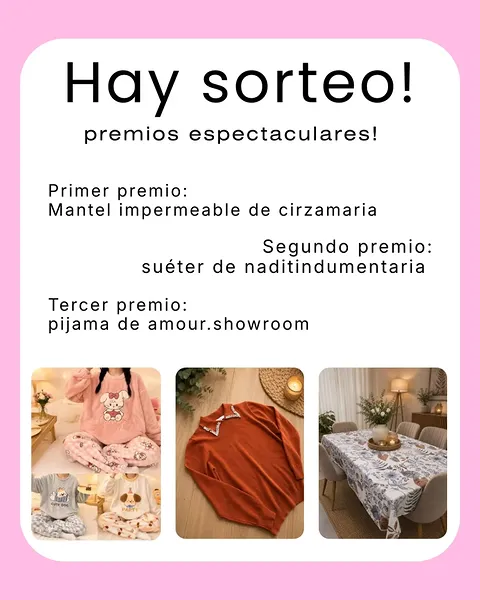Imagen de 🎉 ¡SORTEO ESPECIAL! 🎉

Para celebrar nuestra semana d