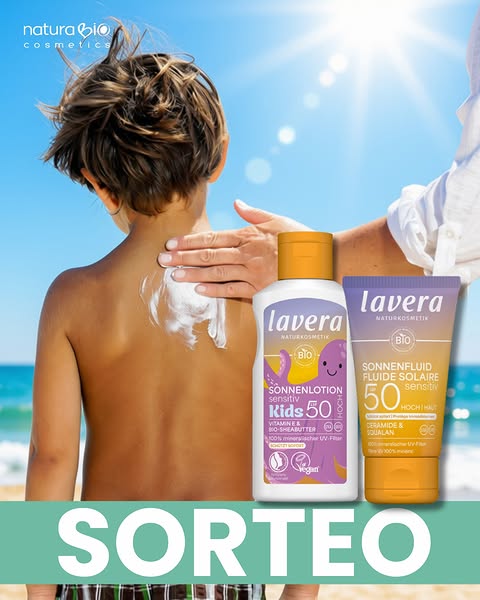 Imagen de ☀️🎁 ¡SORTEO! GANA UNA RUTINA SOLAR LAVERA 🎁☀️