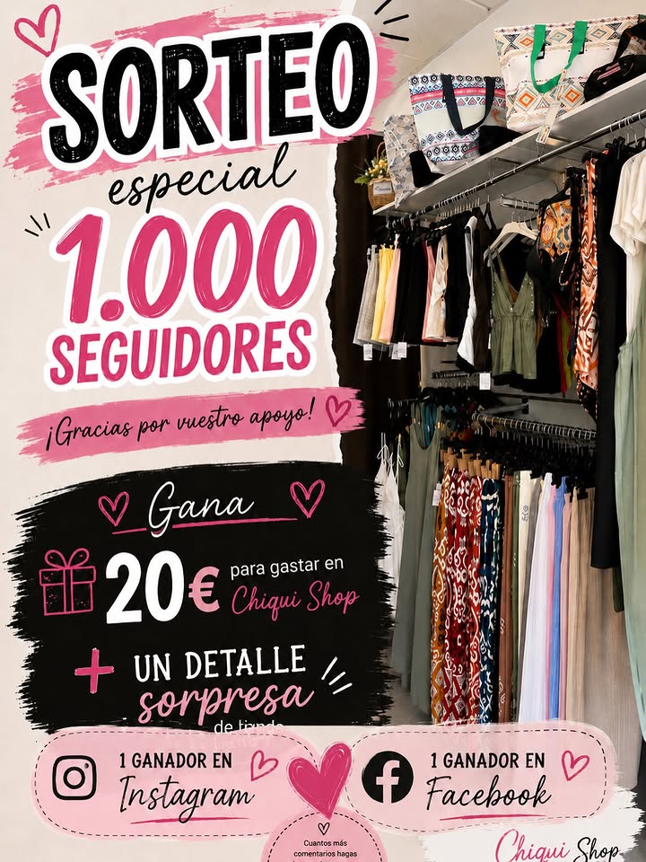 Imagen de 🎉✨ ¡SORTEO ESPECIAL 1.000 SEGUIDORES! ✨🎉

¡Ya so