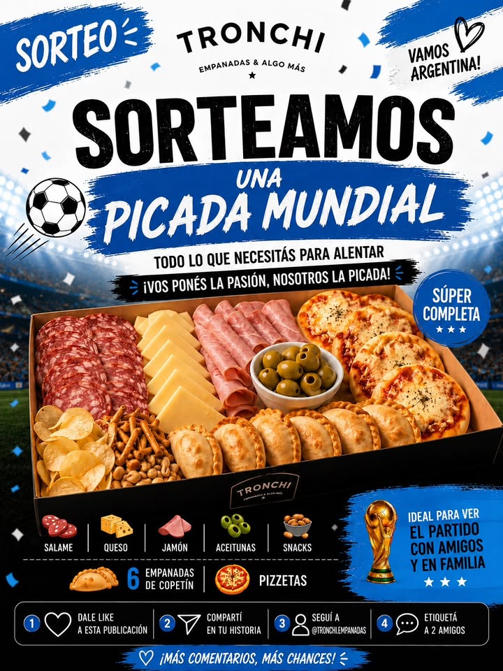 Imagen de 🇦🇷 ¡SE VIENE EL PARTIDO… Y SE VIENE EL SORTEO! ⚽�
