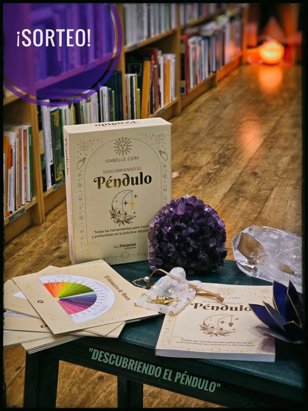 Imagen de ✨ ¡SORTEO! Descubriendo el péndulo, de Isabelle Cerf �