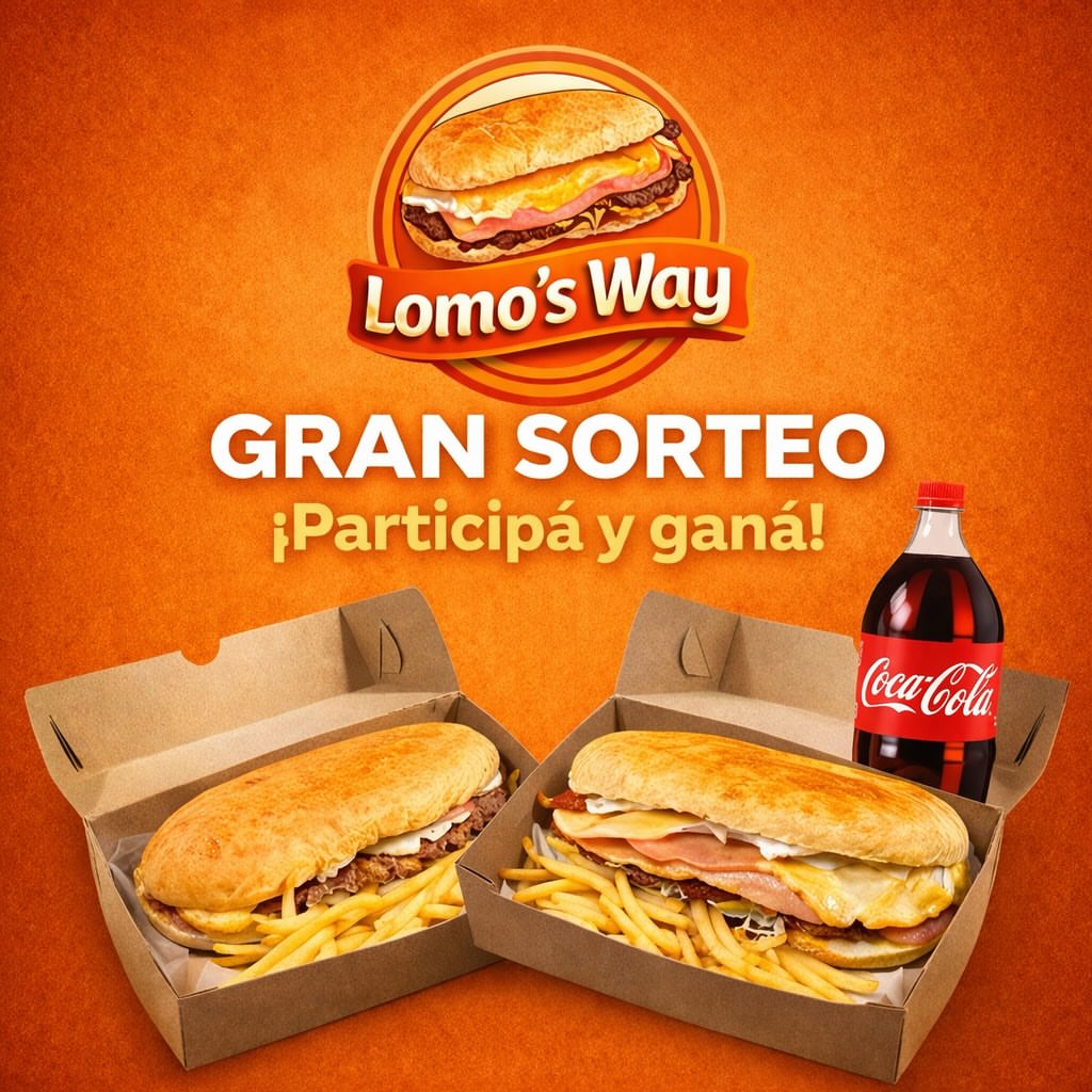 Imagen de 🔥 SORTEO IMPERDIBLE 🔥 

¿Te imaginás ganarte un lomo