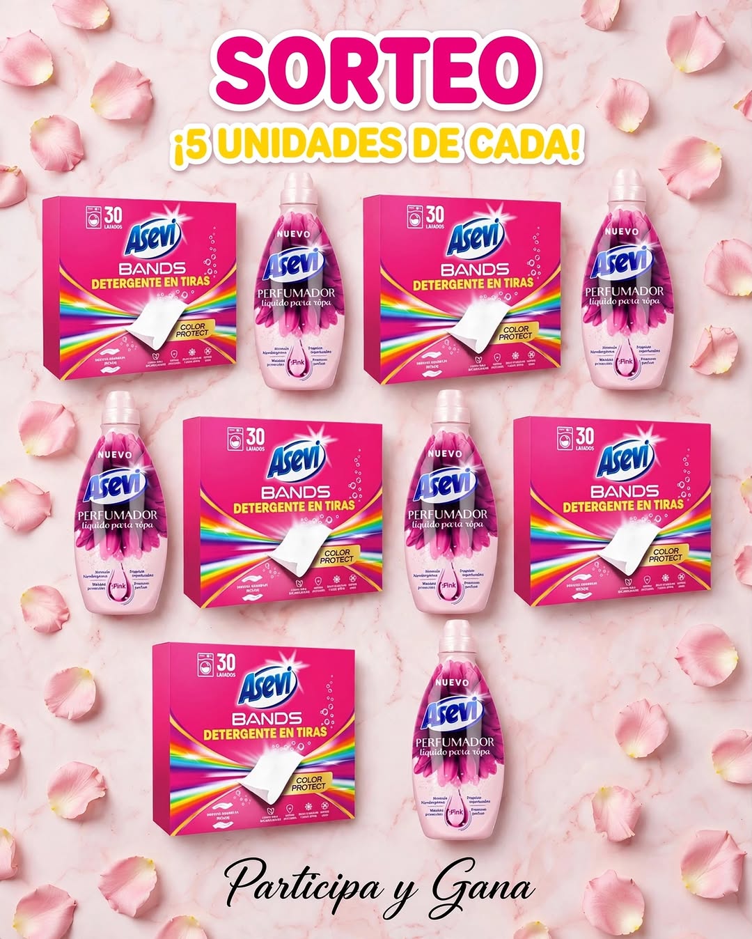 Imagen de SORTEO 5 DETERGENTES+5PERFUMADORES @asevi.es 🌸 Envío dir