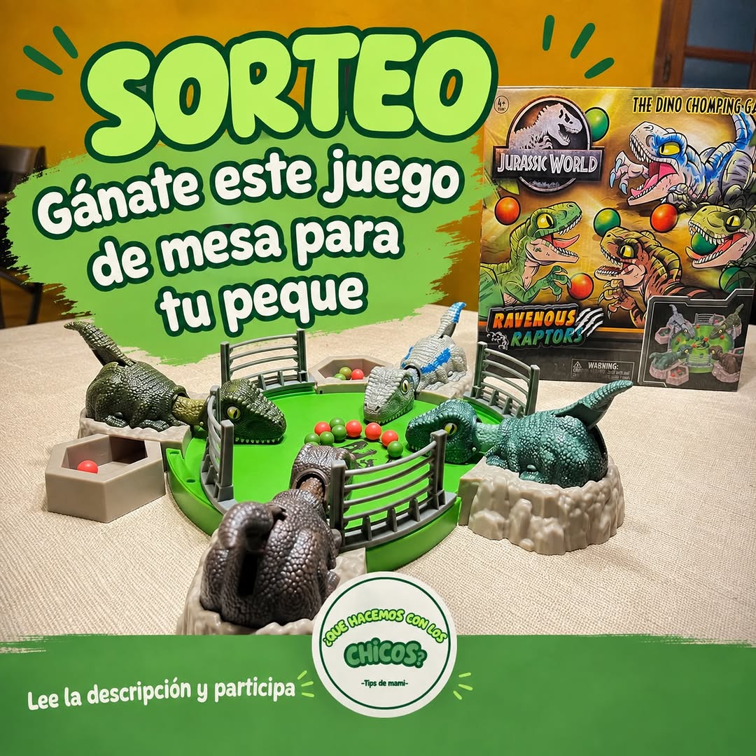 Imagen de 🦖🎉 ¡SORTEO! 🎉🦖

🎁 Gánate este juego de mesa