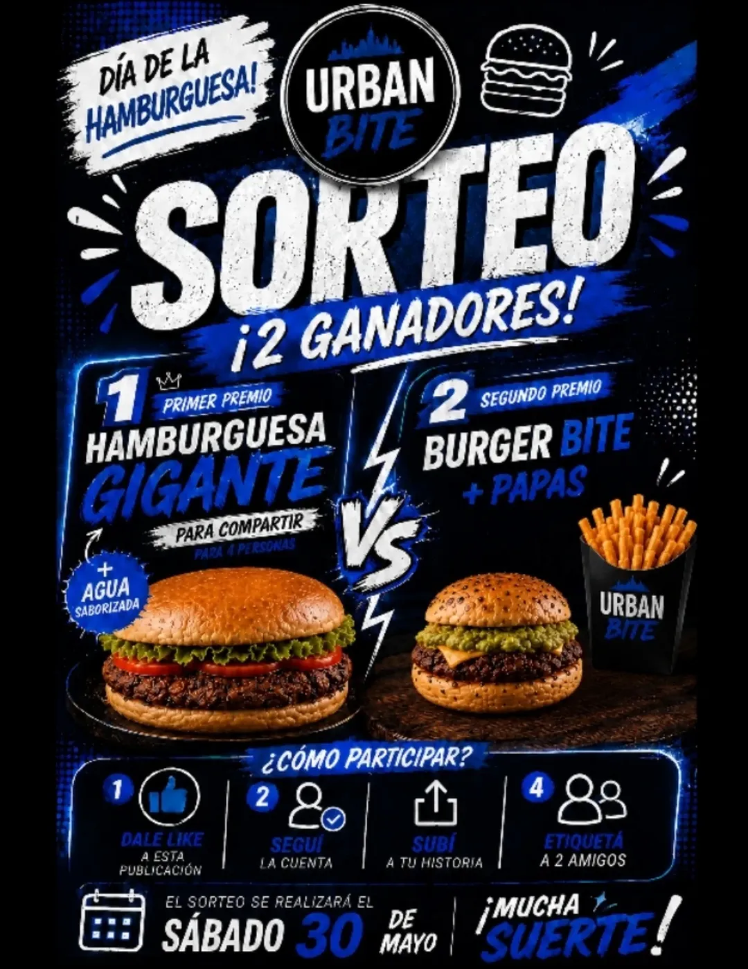 Imagen de 🍔🔥 ¡DÍA DE LA HAMBURGUESA! 🔥🍔

¡Y se vienen 2