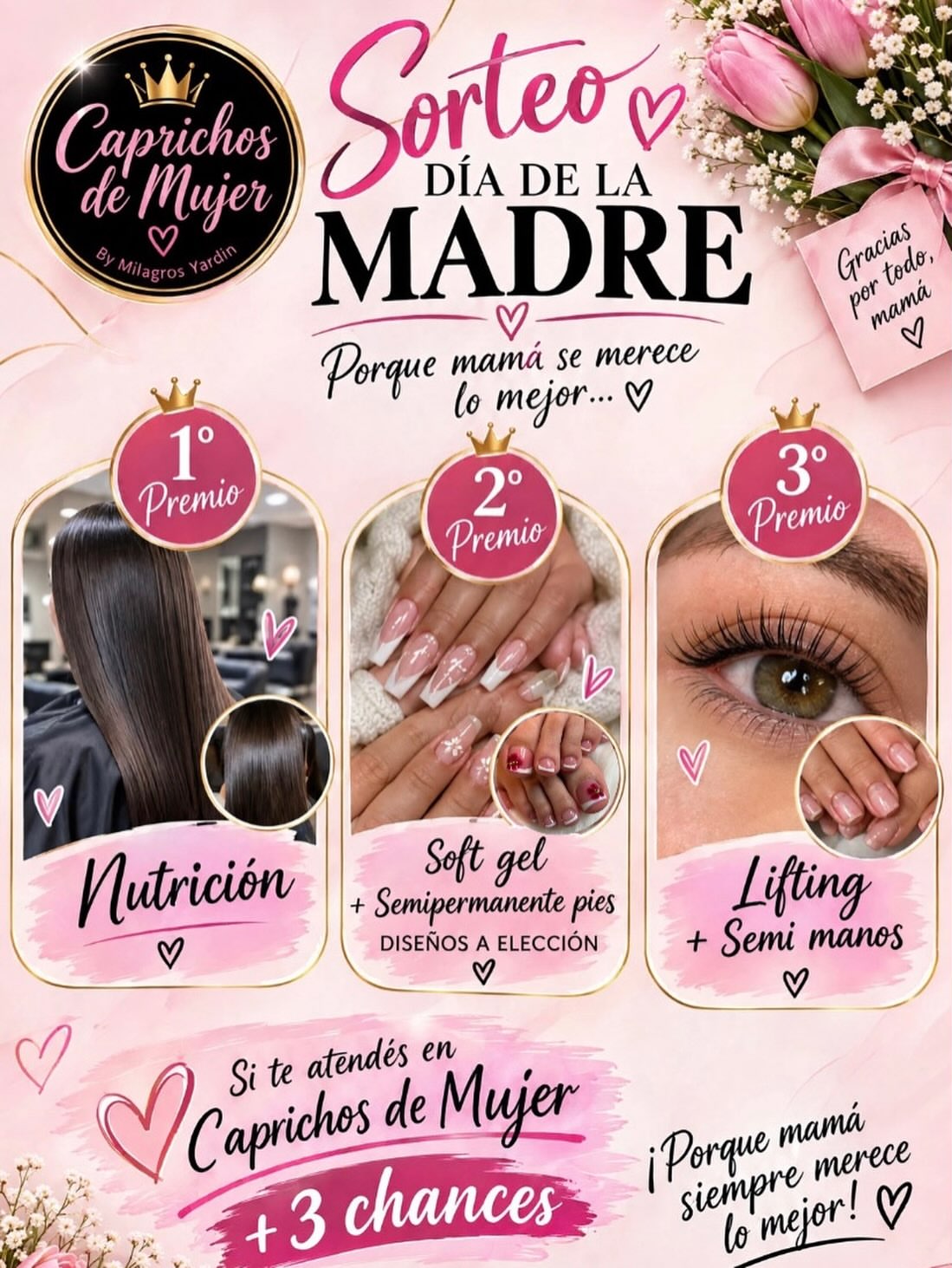 Imagen de 💖 *SORTEO DÍA DE LA MADRE - CAPRICHOS DE MUJER* 💖
_By