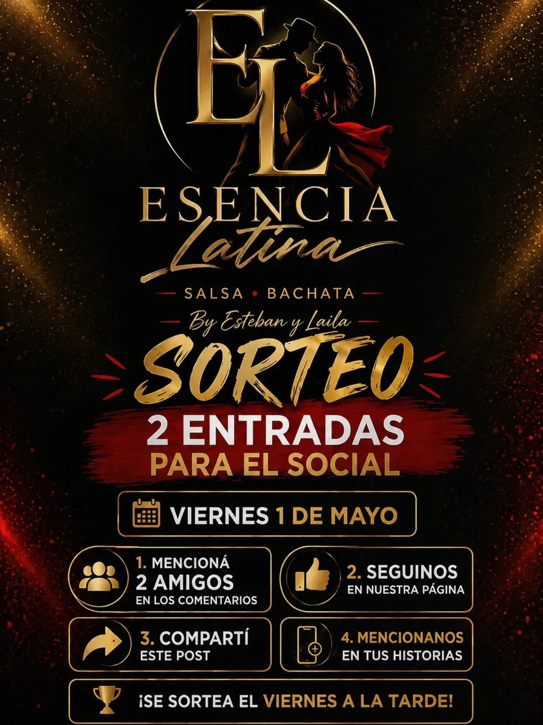 Imagen de 🎉 ¡SORTEO ESPECIAL! 🎉
¿Querés venir al social con t