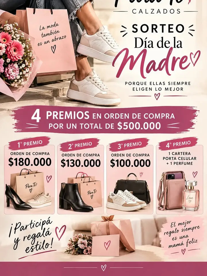 Imagen de 💗✨ ¡SORTEO ESPECIAL DÍA DE LA MADRE! ✨💗

En PARA