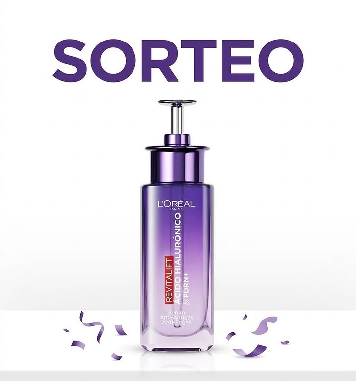 Imagen de 🎁✨ ¡SORTEO DE UN SÉRUM DE L’ORÉAL PARIS! ✨🎁

