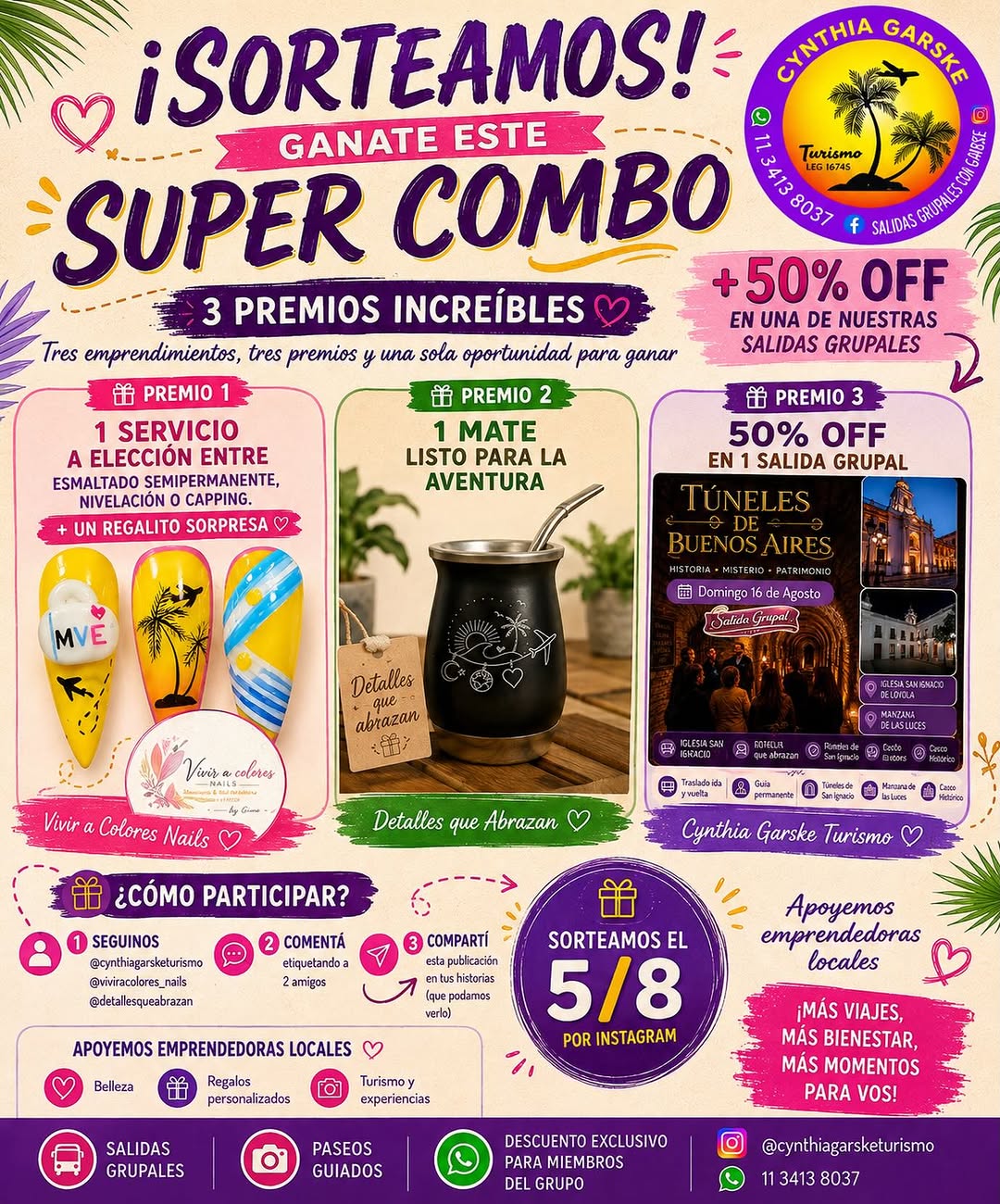 Imagen de 🎉✨ ¡LLEGÓ EL SORTEO QUE ESTABAS ESPERANDO! ✨🎉

J