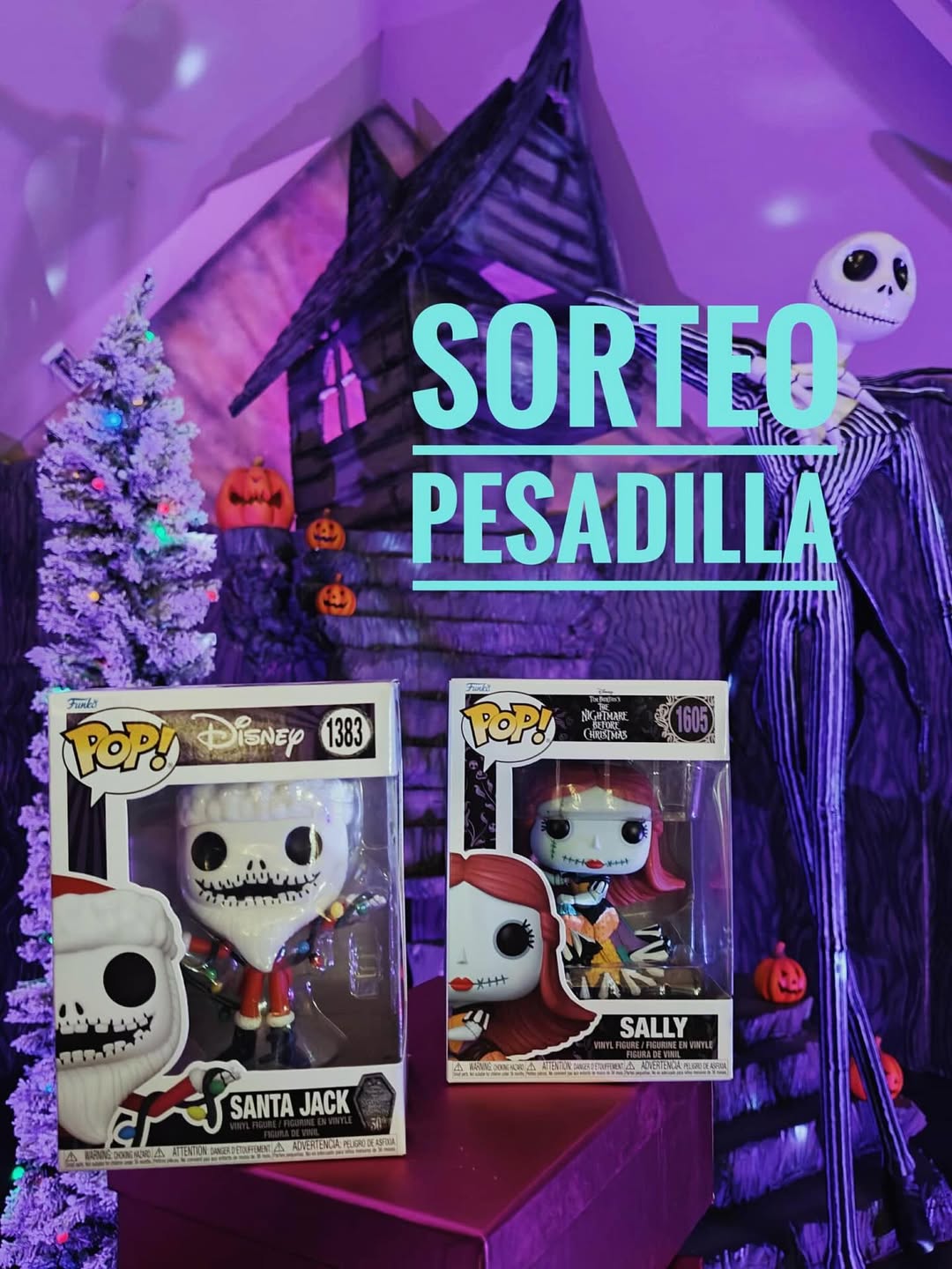 Imagen de 🎄SORTEO ESPECIAL PESADILLA ANTES DE NAVIDAD 🎄
Queremos