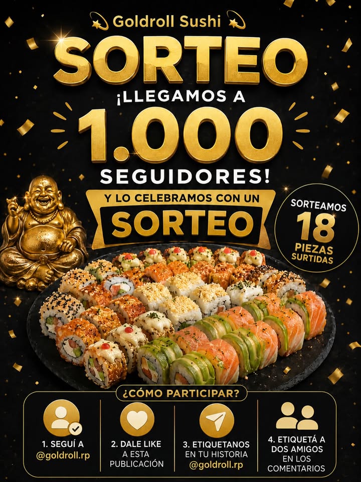 Imagen de 🎉🍣 ¡LLEGAMOS A LOS 1.000 SEGUIDORES! 🍣🎉

Querem
