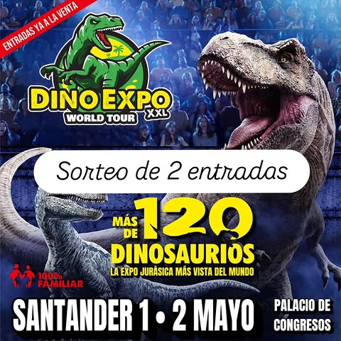 Imagen de 🦖 SORTEO 🦖

¿Tienes peques (o te encantan los dinos)?