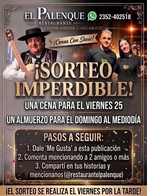 Imagen de ¡SE VIENE SORTEO IMPERDIBLE! 🤩🎉
Queremos premiarlos c