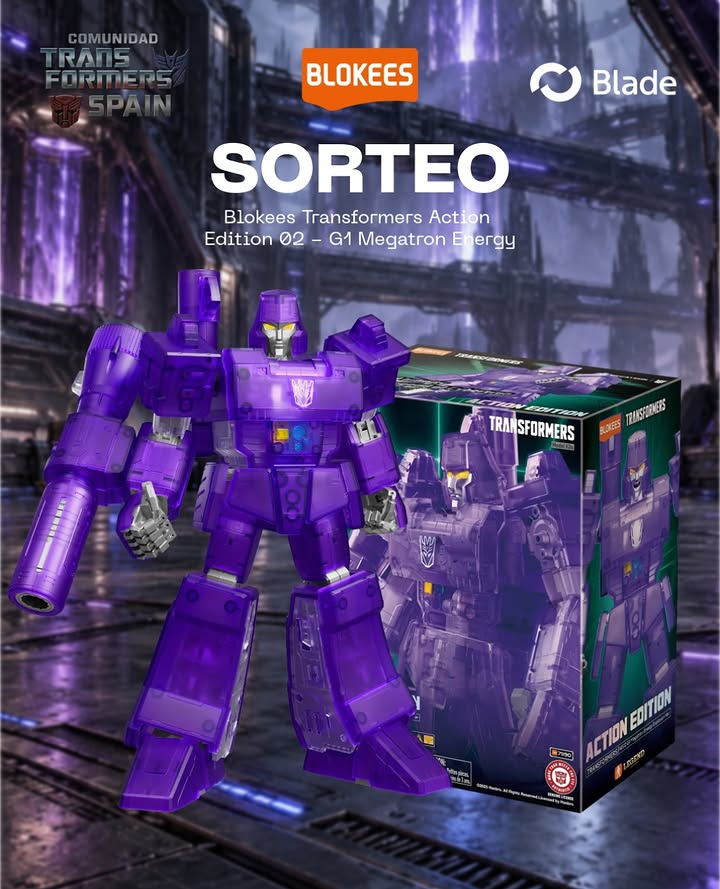 Imagen de ¡MEGATRON QUIERE CONQUISTAR TU COLECCIÓN! 

Sorteamos una 