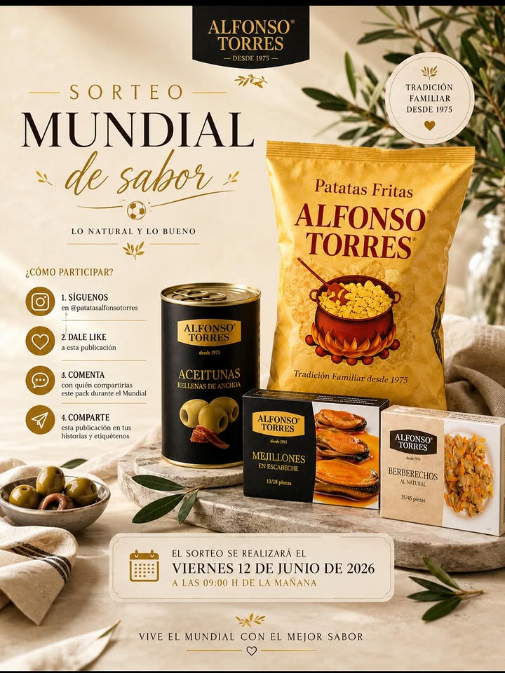 Imagen de 🏆 SORTEO MUNDIAL DE SABOR ⚽🌍

El fútbol se disfruta