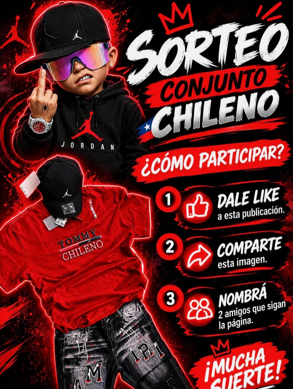 Imagen de 🔥 ¡SORTEO CONJUNTO CHILENO! 🇨🇱🔥 META 1.000 SEGU