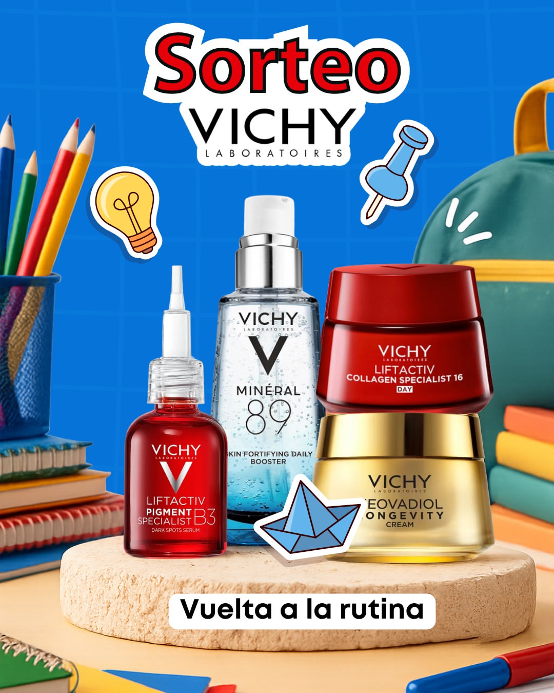 Imagen de ✨💙 ¡SORTEO VICHY! 💙✨

¡La vuelta a la rutina vie