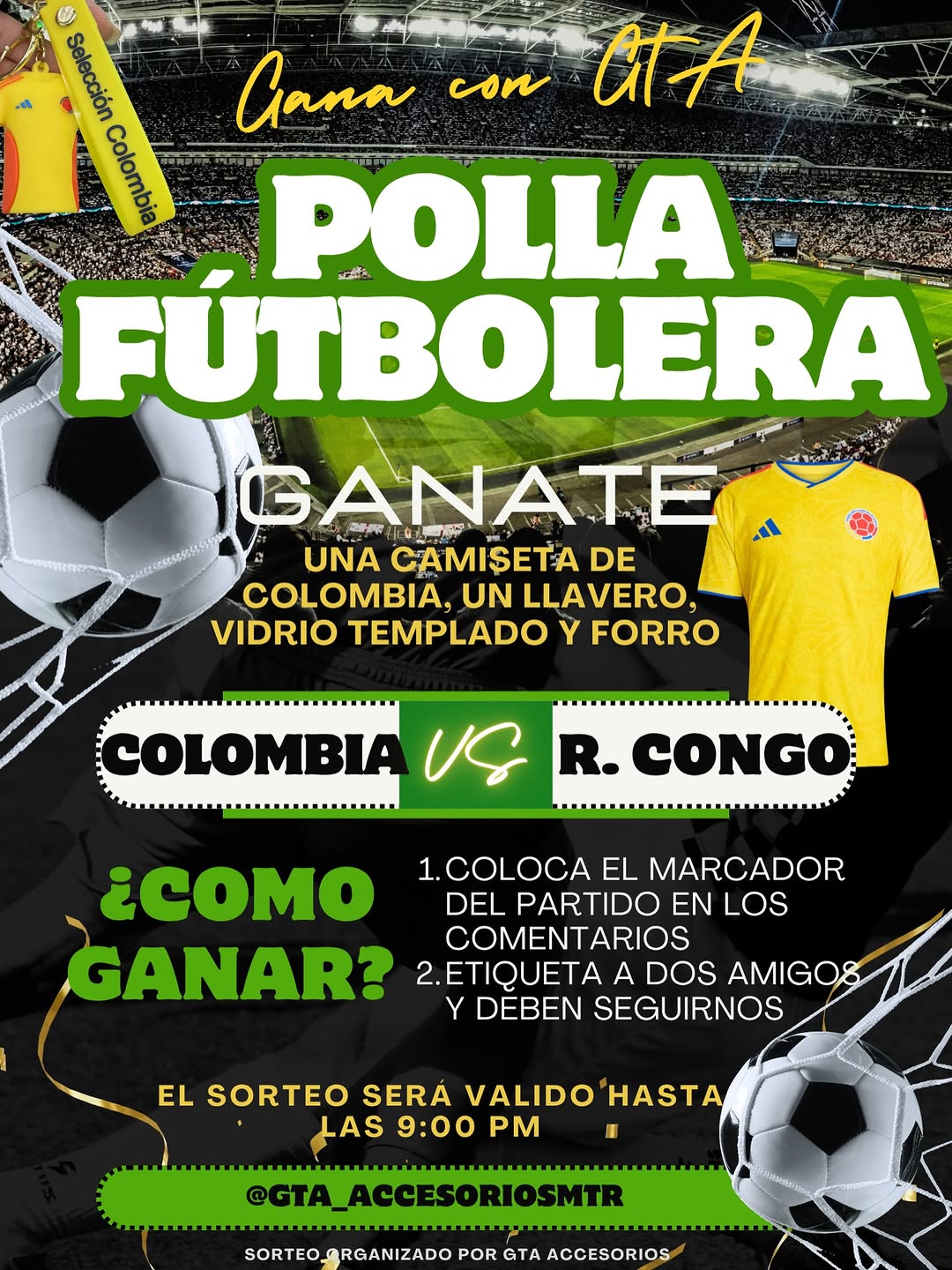 Imagen de 🔥⚽ ¡LLEGÓ LA POLLA FUTBOLERA DE GTA ACCESORIOS! ⚽�
