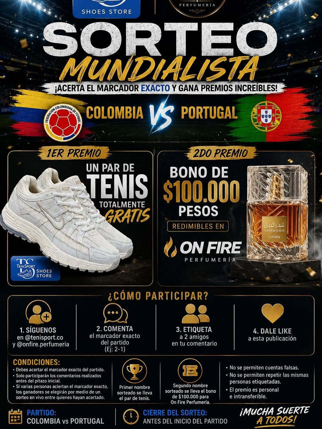 Imagen de 🏆🔥 ¡LLEGÓ EL SORTEO MUNDIALISTA! 🔥🏆

⚽ COLOM