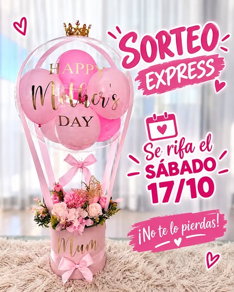 Imagen de ATENCIÓN‼️
 Sorteo express para el día de la madre, 
Q