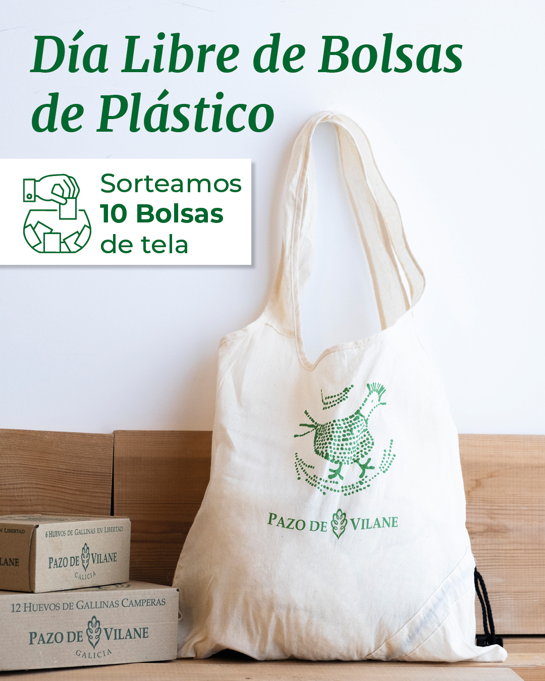Imagen de 🎉 ¡SORTEO! 🎉
Hoy celebramos el Día Libre de Bolsas d