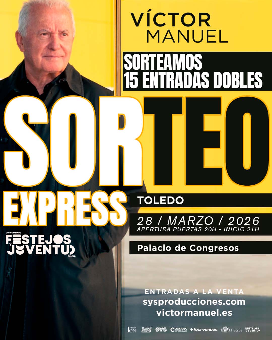 Imagen de ⚡️ SORTEO EXPRESS ⚡️

La Concejalía de Festejos y J