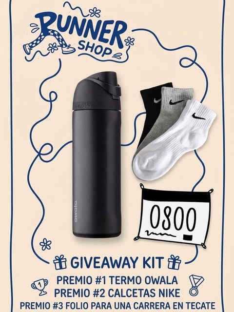 Imagen de 🚨 ¡GRAN GIVEAWAY EN RUNNERSHOP! 🚨

En Runner Shop est