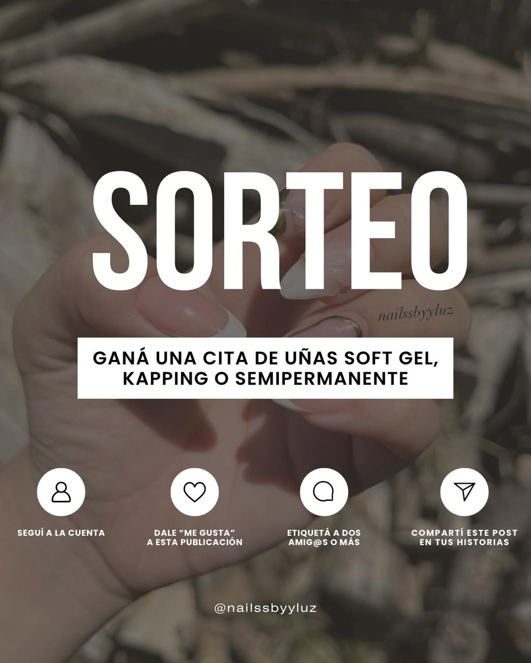 Imagen de ✨ SORTEO NAILS BY LUZ ✨ 
Un pequeño regalito para cuida