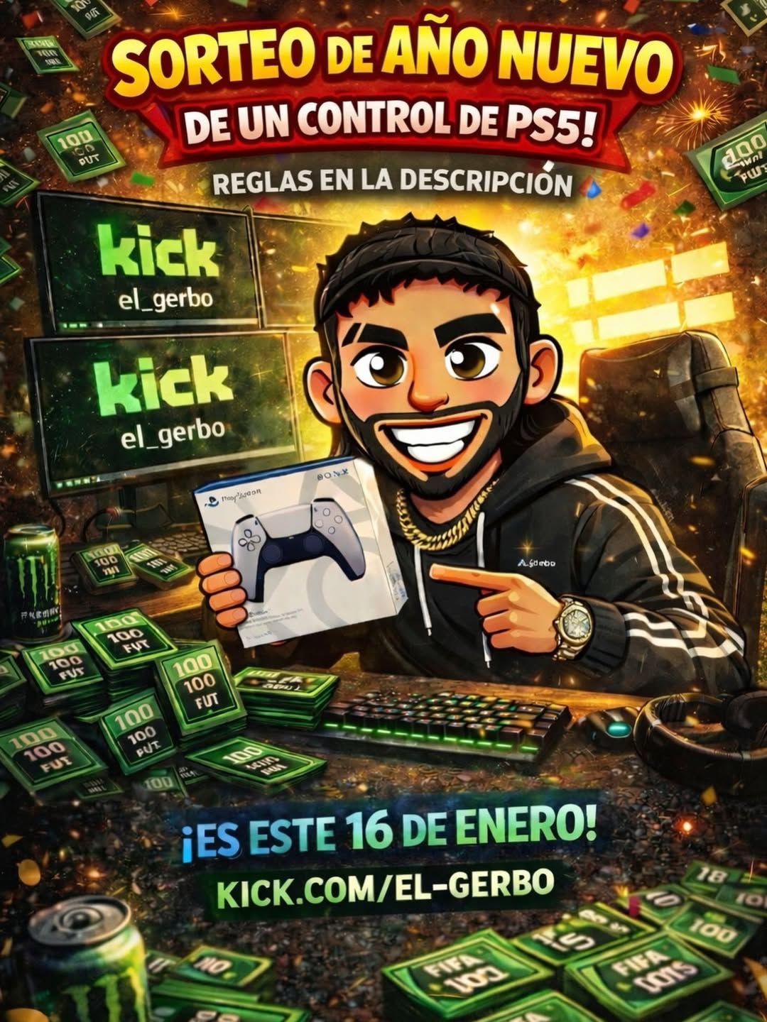 Imagen de 🚨🎮 SORTEO DE AÑO NUEVO 🎮🚨
¿Quién arranca el a