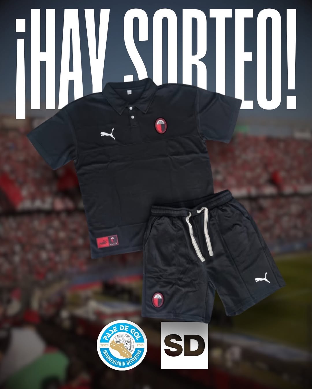 Imagen de 🔴⚫️🔴SORTEO PARA SABALEROS!
👉Bermuda y chomba pa