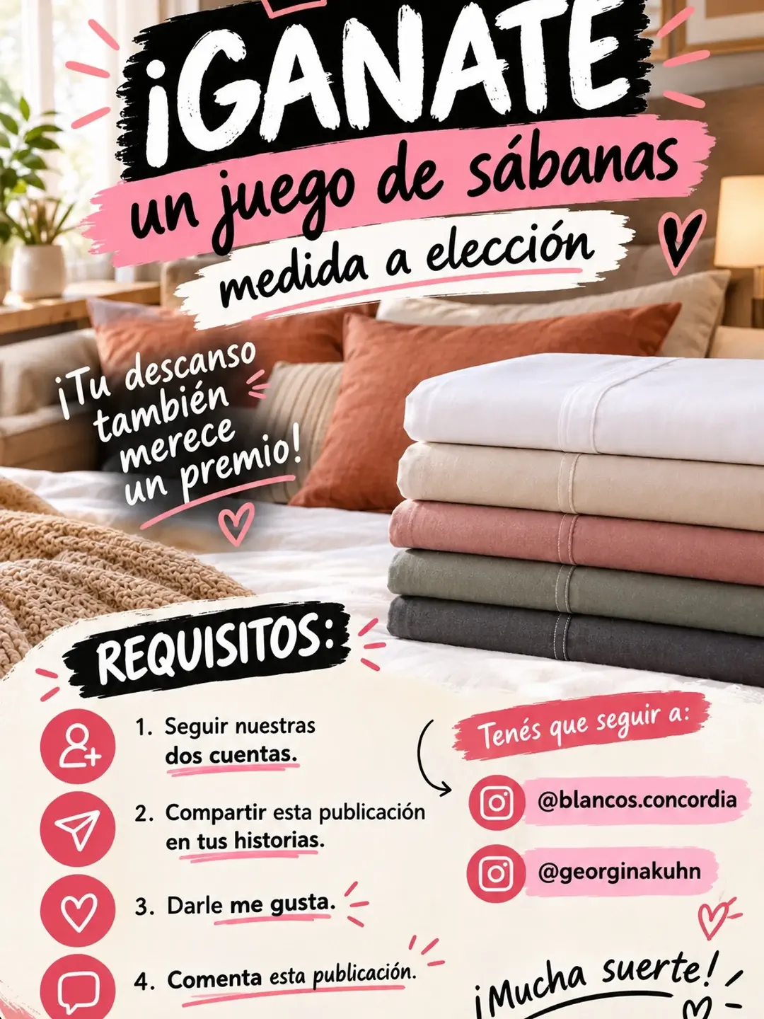 Imagen de Requisitos en la foto! Seguirnos @blancos.concordia @georgin