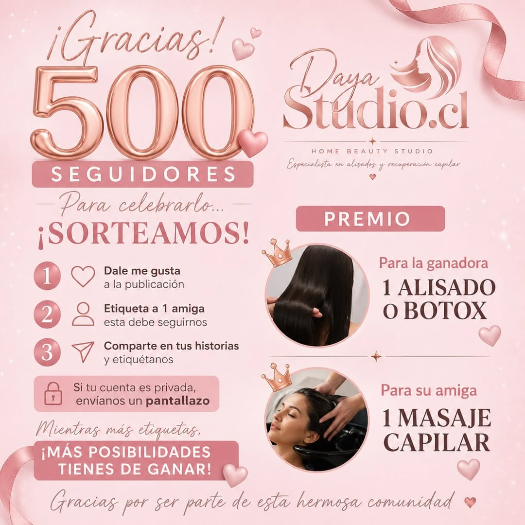 Imagen de ✨ ¡LLEGAMOS A LOS 500 SEGUIDORES! ✨

Y queremos celebra