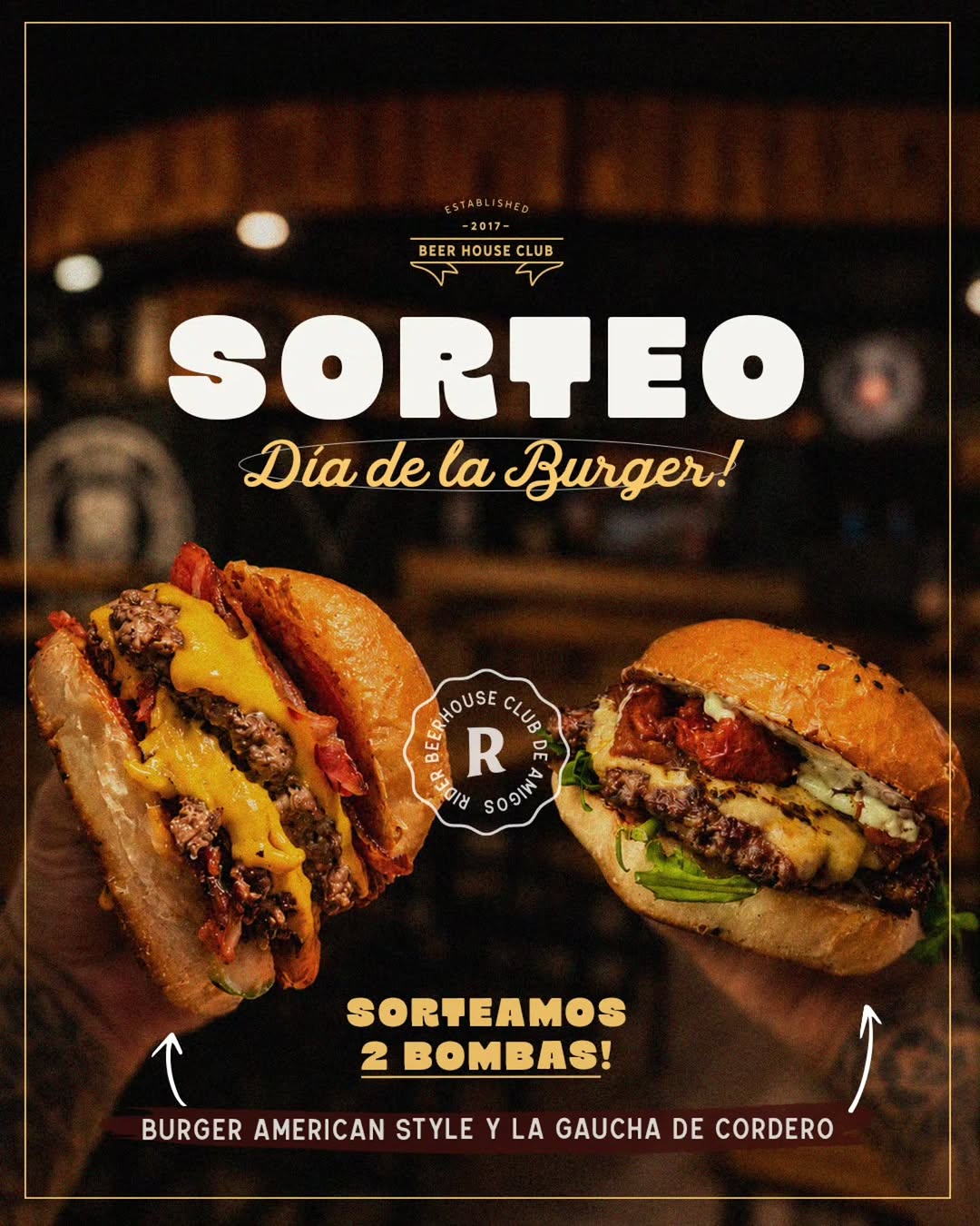 Imagen de 🍔 SORTEO DÍA DE LA HAMBURGUESA 🍔
Para celebrar como c