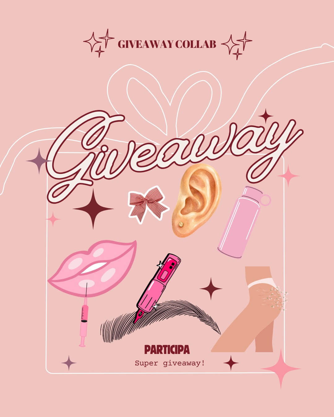Imagen de 🎀✨ GIVEAWAY COLLAB | 5 MARCAS, 5 GANADORAS ✨🎀

¡N
