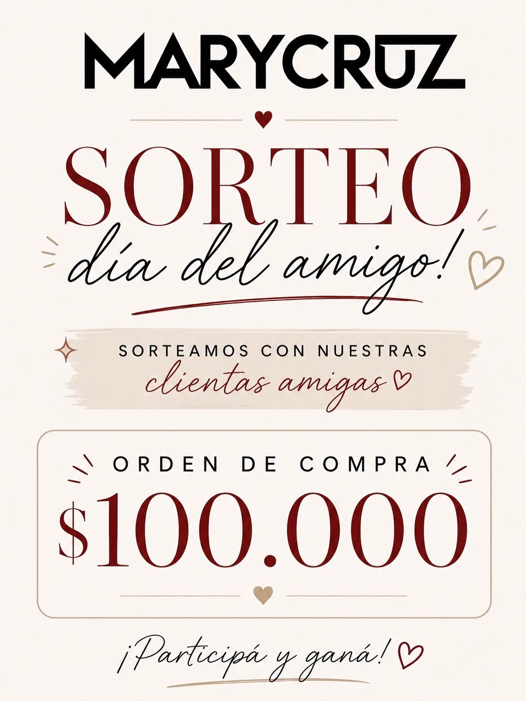 Imagen de 🎉✨ ¡SORTEO DÍA DEL AMIGO! ✨🎉

¡Queremos celebra